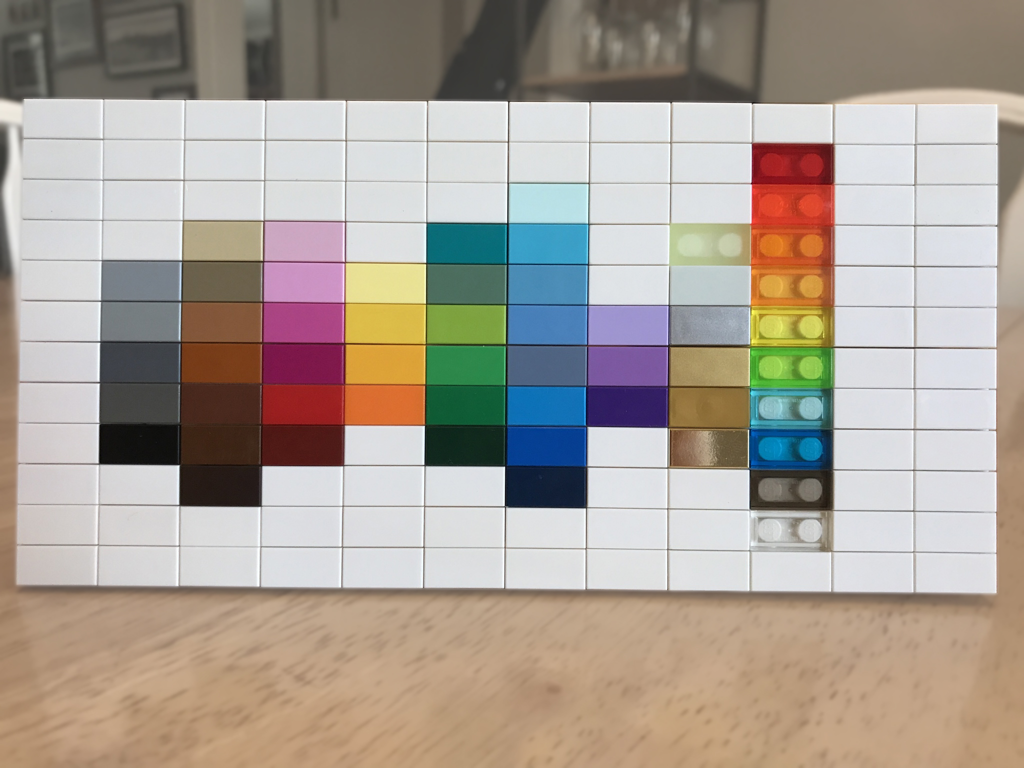 Palette cromatica Lego